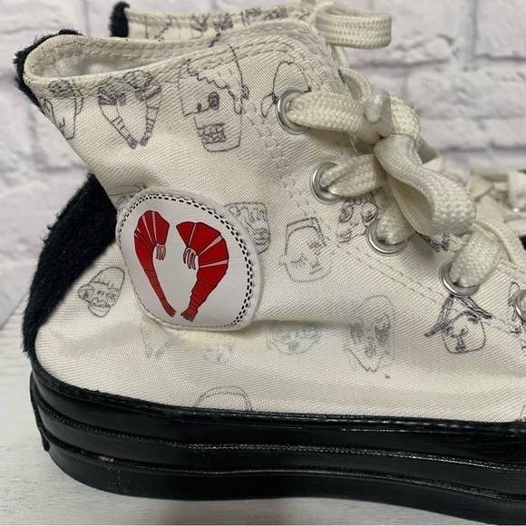 Converse x Shrimps High Top Chucks Sneakers - Picture 11 of 16